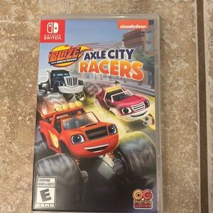 Nintendo switch Blaze Axle City Racers game